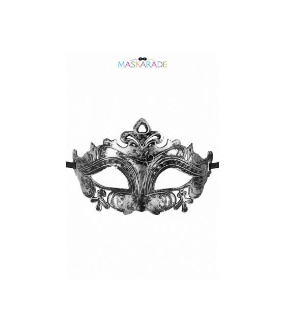 Loup semi-rigide argenté Hamlet