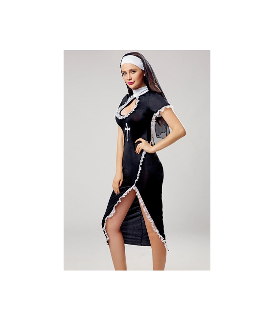 Déguisement sexy de nonne
