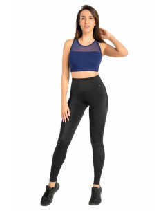 Leggings longues Délicates en Lycra Noires