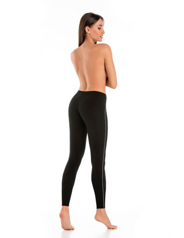 Leggings longues en Coton Noires