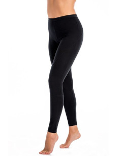 Leggings longues en Coton Noires