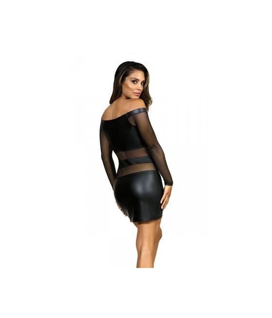 Robe noire V-9309 - Axami