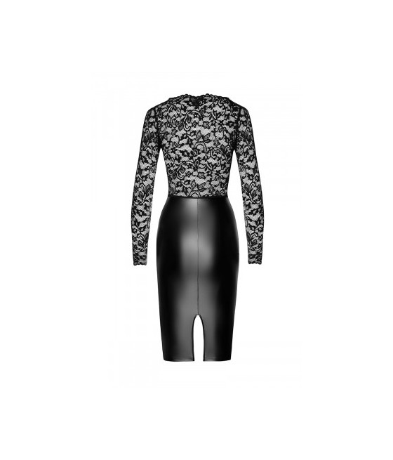 Robe Euphoria F295 wetlook et dentelle