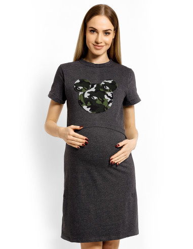 Chemise de nuit de grossesse en Coton