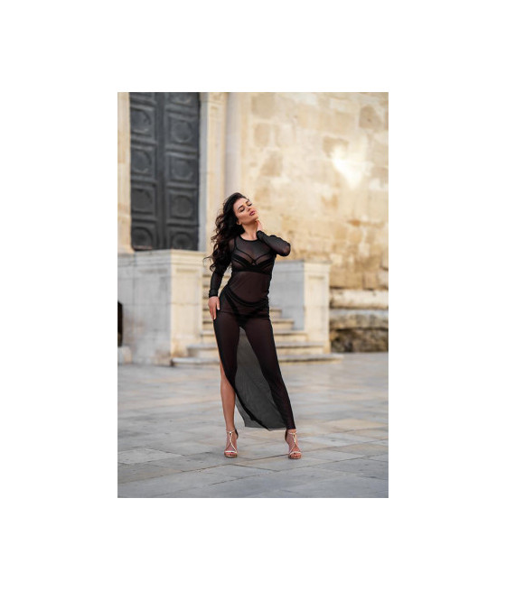 Robe longue transparente V-10679 - Axami Robe longue transparente V-10679 - Axami