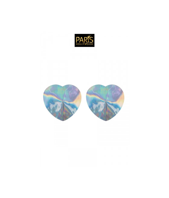 Nipples argentés hologramme - Paris Hollywood