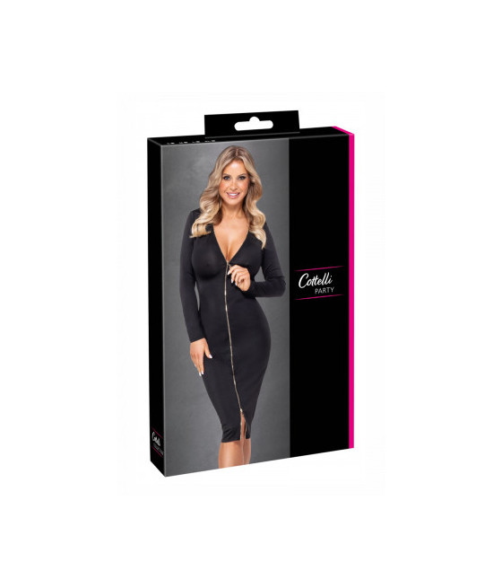 Robe noire à manches longues -  Cotelly Party