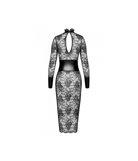 Robe corset Noirelle F375 - Noir Handmade