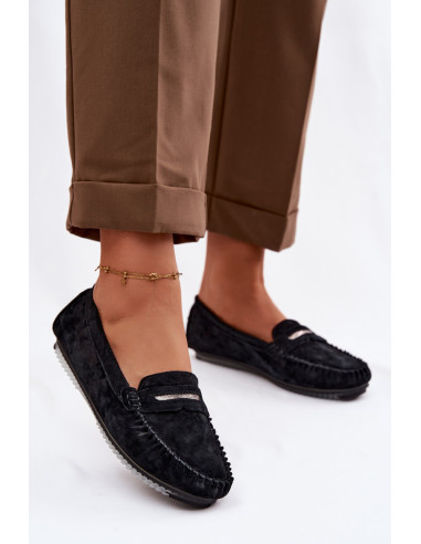Moccasins Élégants en Cuir