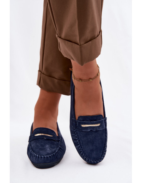 Moccasins Élégants en Cuir