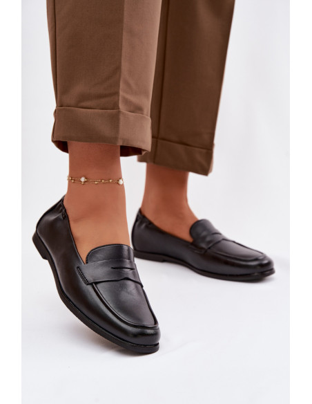 Moccasins Élégants en Cuir