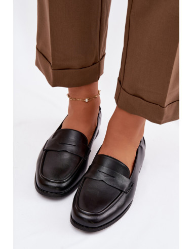 Moccasins Élégants en Cuir