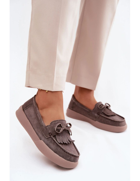 Moccasins Élégants en Cuir