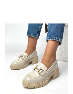Moccasins Élégants en Cuir Écologique