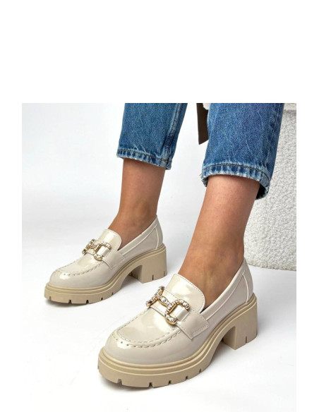 Moccasins Élégants en Cuir Écologique