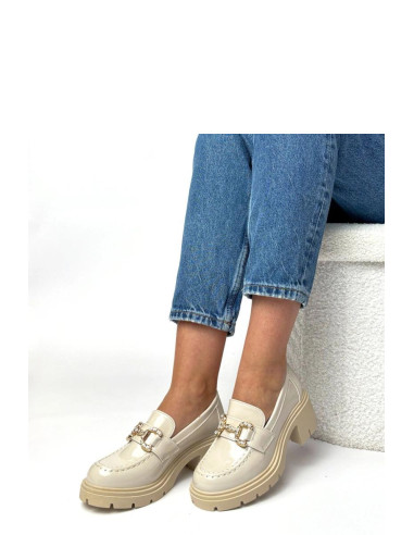 Moccasins Élégants en Cuir Écologique