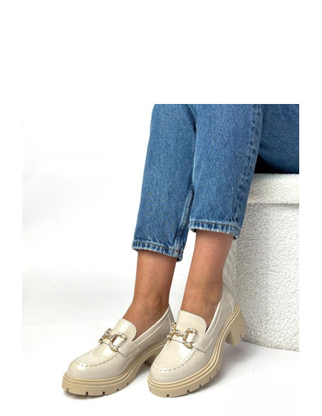 Moccasins Élégants en Cuir Écologique