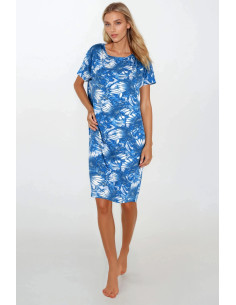 Chemise de nuit Élégante Bleue