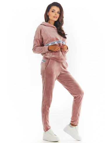 Pantalon survêtement en Velours