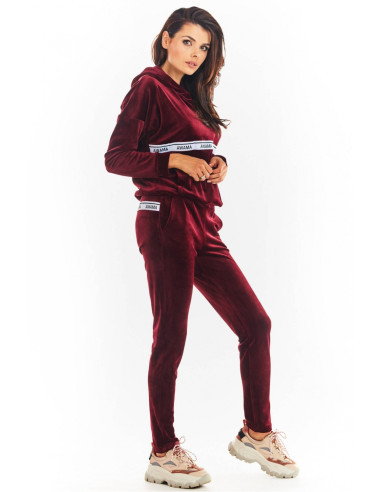 Pantalon survêtement en Velours