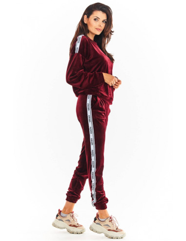 Pantalon survêtement en Velours