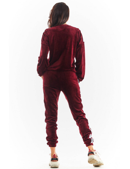 Pantalon survêtement en Velours