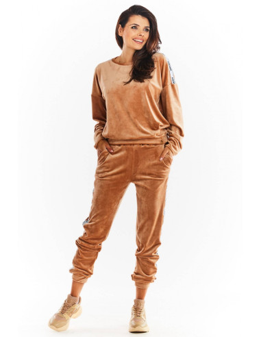 Pantalon survêtement en Velours