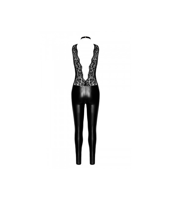 Combinaison collier Libido F298 wetlook et dentelle