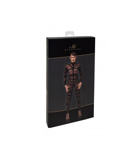 Combinaison floquée Bondesque F357 - Noir Handmade