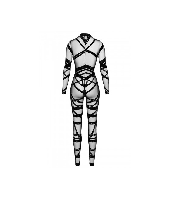 Combinaison floquée Bondesque F357 - Noir Handmade