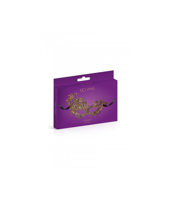 Loup broderie souple Aurore doré