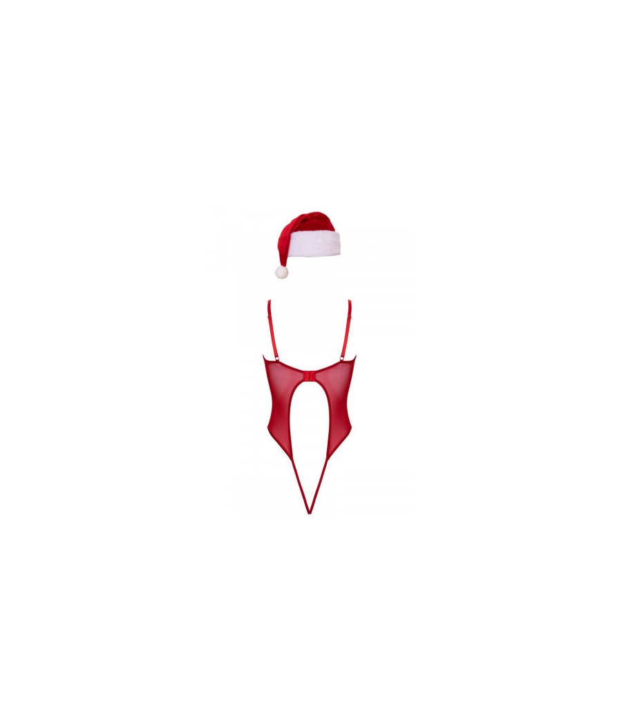 Ensemble body et bonnet de noel - Cottelli Lingerie