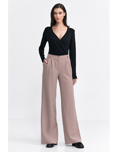 Pantalon long Classique Beige