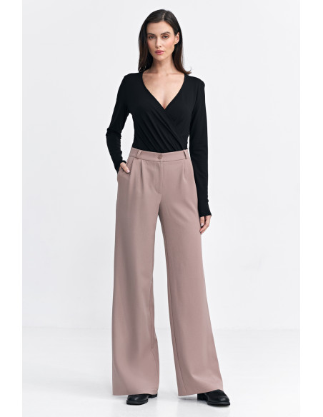 Pantalon long Classique Beige
