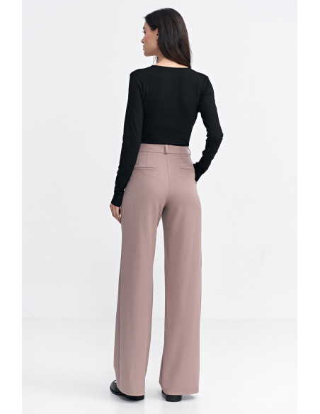 Pantalon long Classique Beige