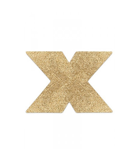 Bijoux de seins Flash Croix Or