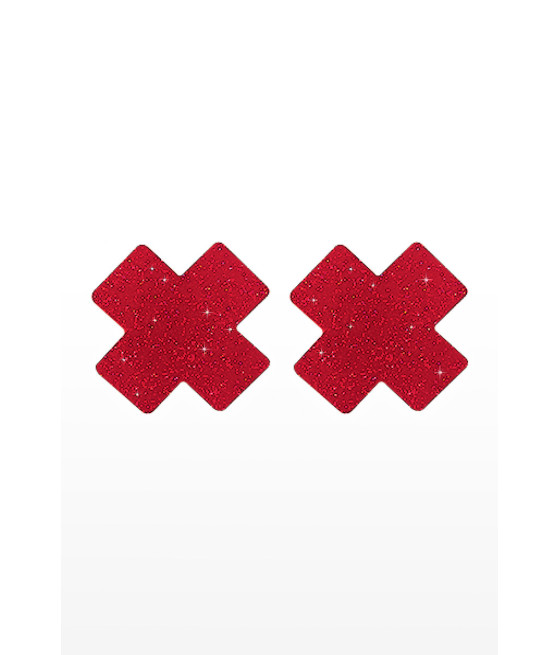 Caches mamelons Nipple X Covers rouge