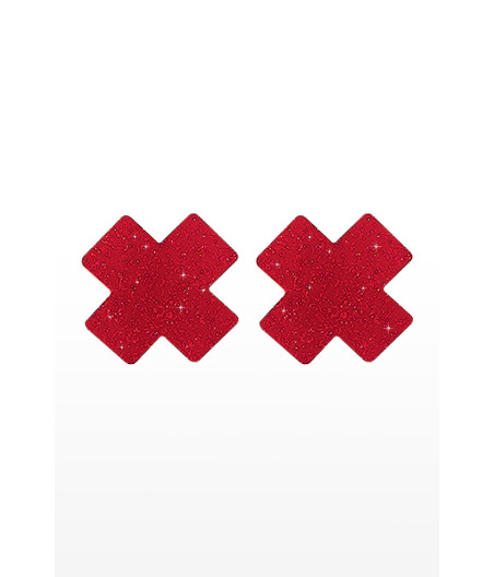 Caches mamelons Nipple X Covers rouge