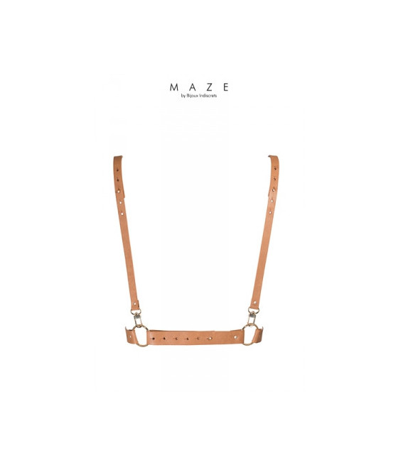 Harnais X marron - Maze