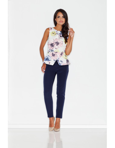 Pantalon femme Élégant Bleu