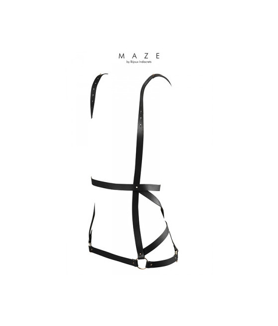 Robe harnais noire - Maze