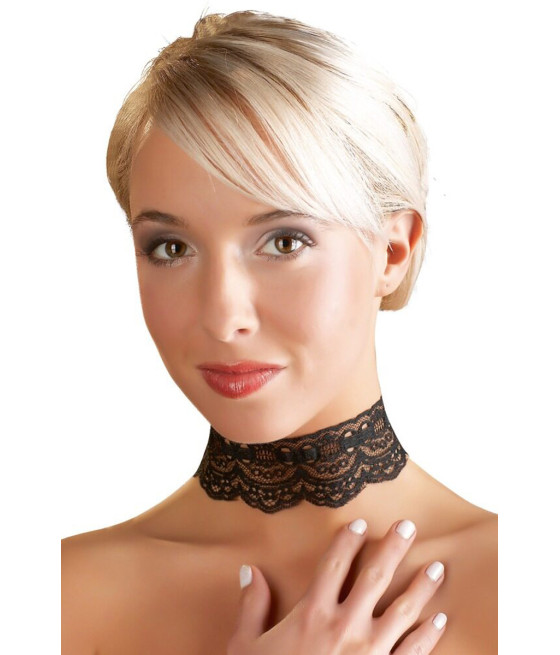Collier sexy en dentelle - Cotelli Accessoires