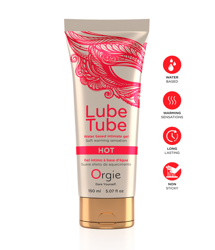 Lubrifiant eau chauffant Lube Tube Hot 150ml