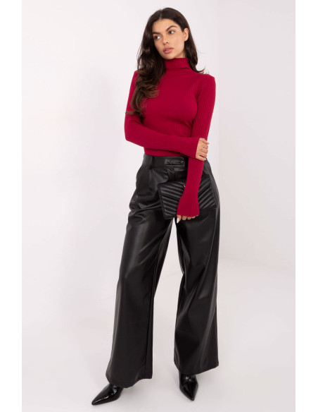 Col roulé Élégante en Coton
