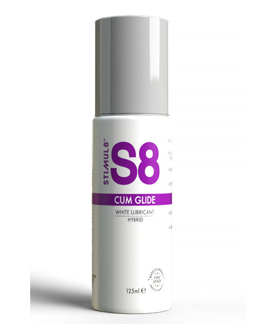 Lubrifiant hybride S8 effet sperme 125ml
