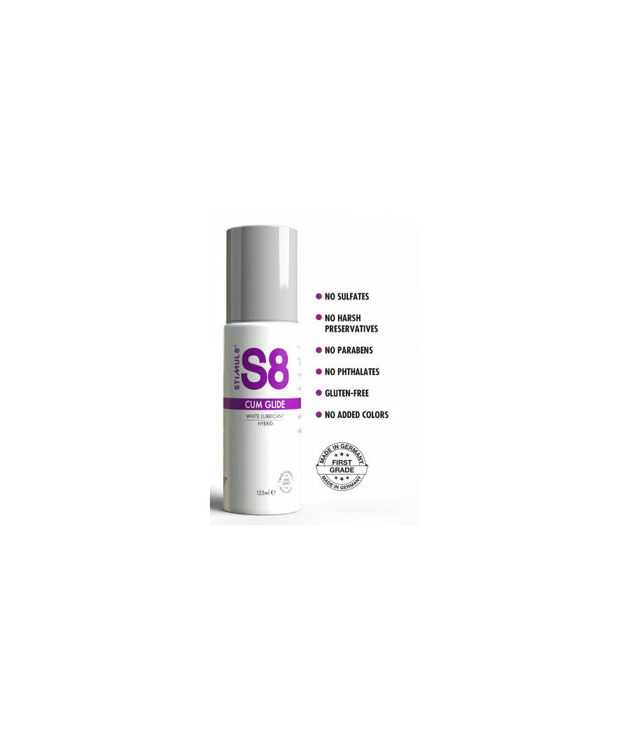 Lubrifiant hybride S8 effet sperme 125ml