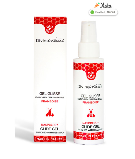 Lubrifiant Bio Framboise 100ml - Divinextases