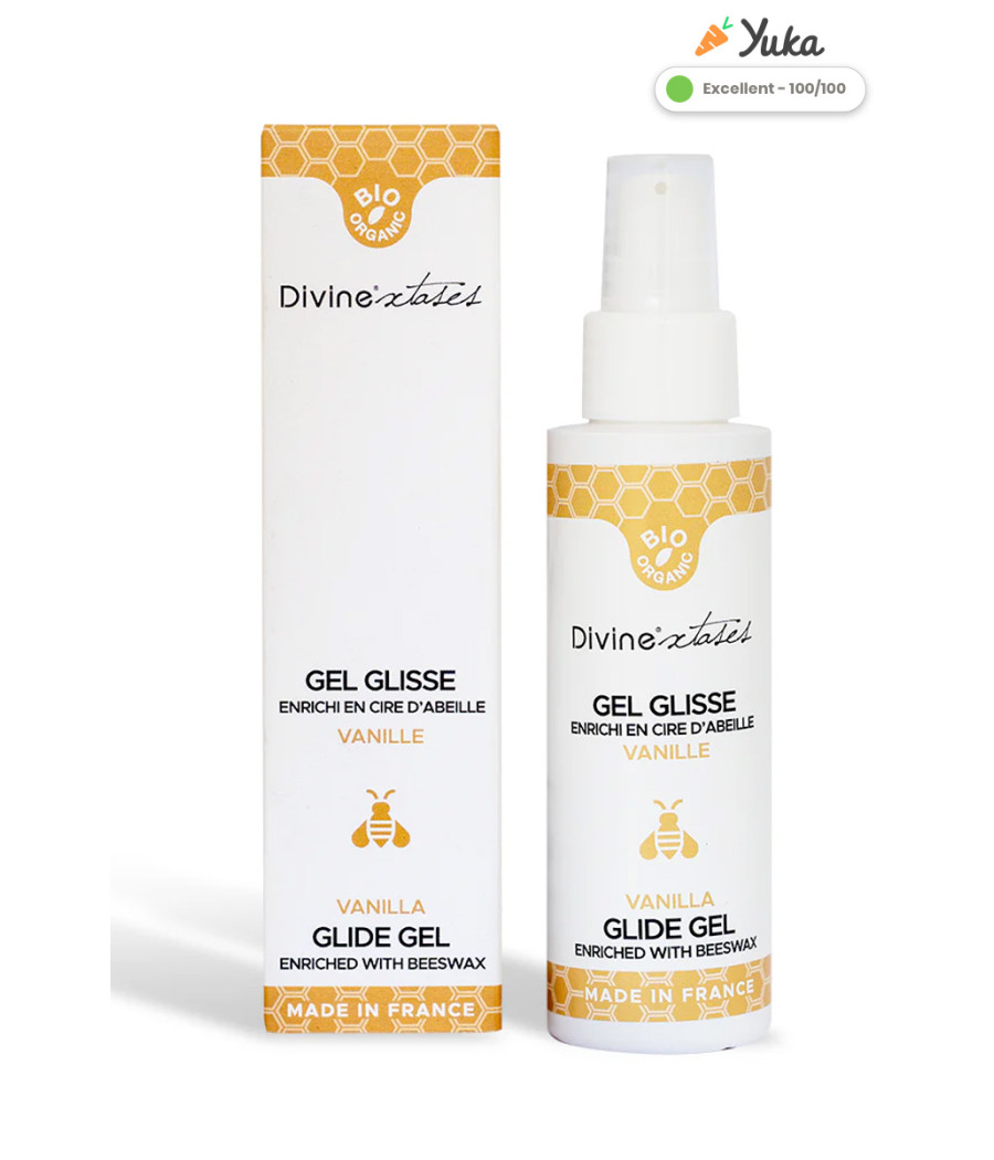 Lubrifiant Bio Vanille 100ml - Divinexstases