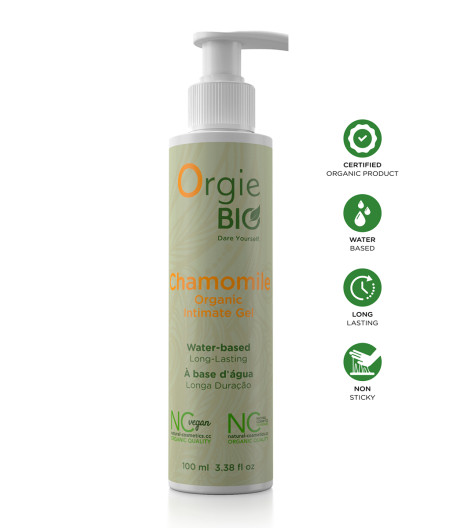 Gel Intime Bio à Base d'Eau à la camomille