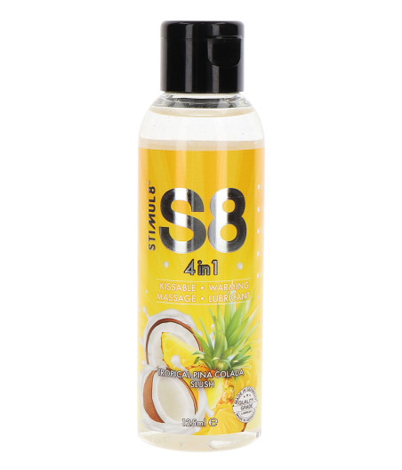Lubrifiant S8 4 en 1 gout Tropical Pina Colada 125ml